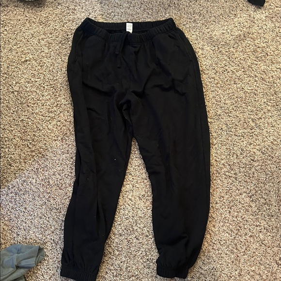 Garage Jet Black Lounge Pants - Picture 1 of 2